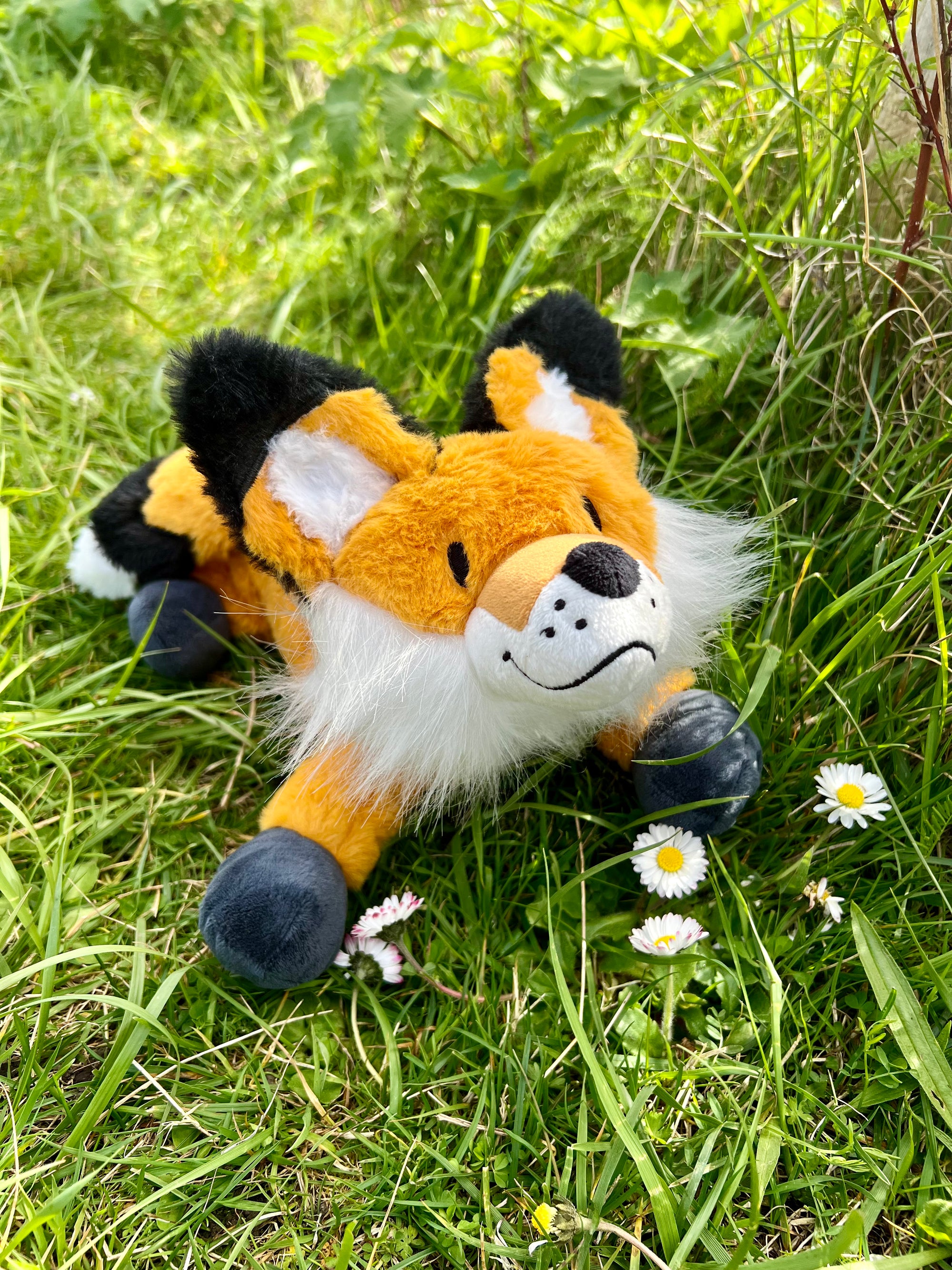 Red fox plush sales