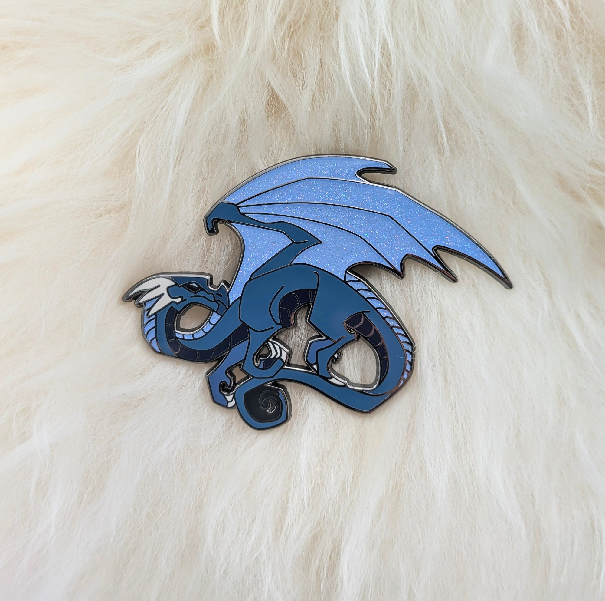 Blue Dragon Hard Enamel Pin