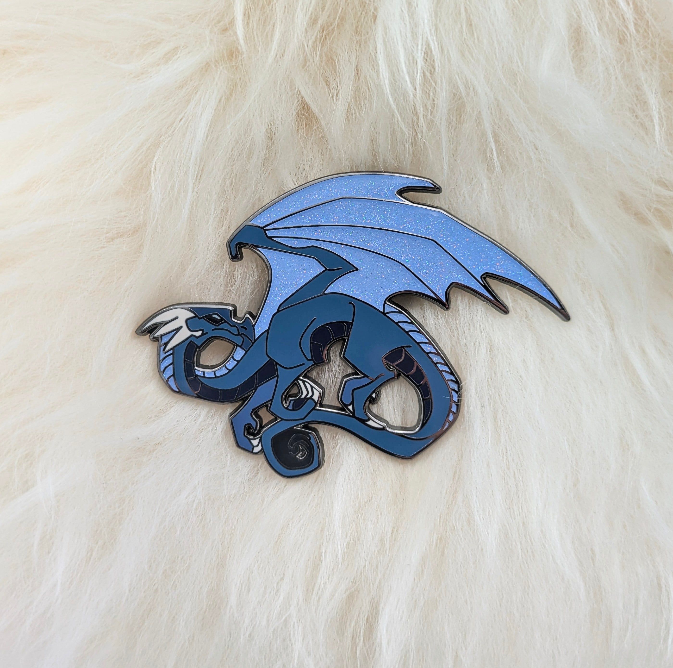 Blue Dragon Hard Enamel Pin
